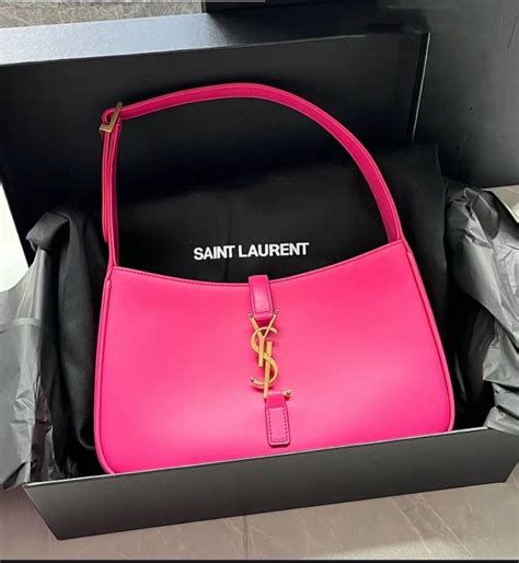 YSL pink shoulder bag